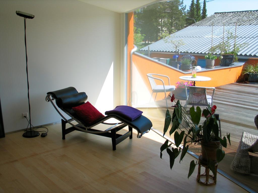 Artist'S Loft Zur Maloya Appartement Ormalingen Kamer foto